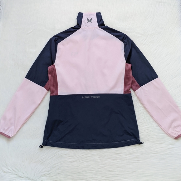 Kari Traa Nora Lightweight Windbreaker Jacket In Pearl Pink | M - Picture 6 of 16